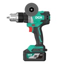DCA 20V 16mm Cordless Brushless Driver Drill With 4.0Ah*2 & Charger
