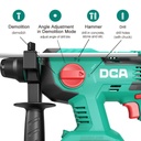 DCA 20V Brushless Rotary Hammer 2.1J (Tool Only)
