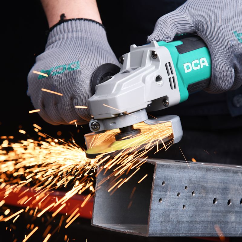 DCA 20V Cordless Brushless Angle Grinder (Tool Only) | Altiven Power Tools