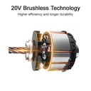 DCA 20V Cordless Brushless Angle Grinder (Tool Only) ADSM06-115