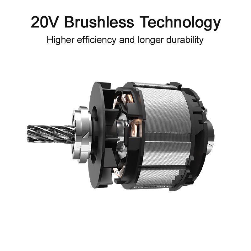 DCA 20V Cordless Brushless Blower Kit With 4.0Ah*1 & Charger
