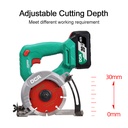 DCA 20V Cordless Brushless Marble Cutter 125mm (Tool Only)