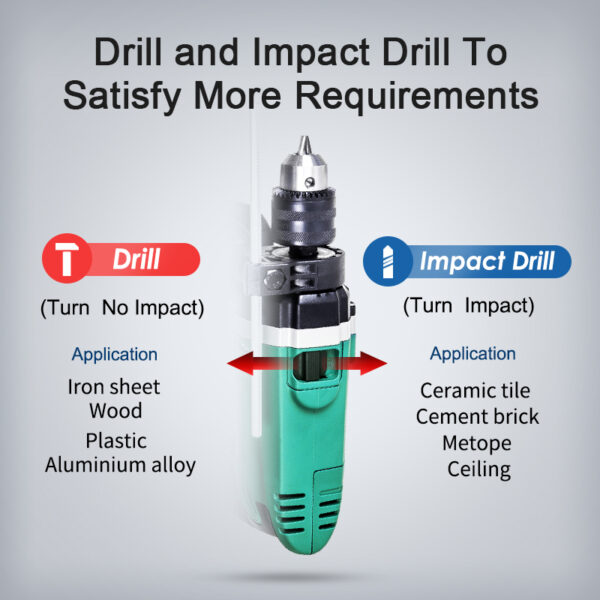 DCA 710W 16mm Electric Impact Drill