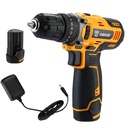 12V Cordless Impact Drill With 2pc 1.5Ah Battery & 1pc Charger - Box DEKO Tools