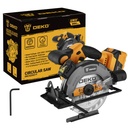 DEKO Tools 20V Cordless Circular Saw
with 1 pc 3.0Ah Lithium-Ion Battery and 1 pc Charger - in box.