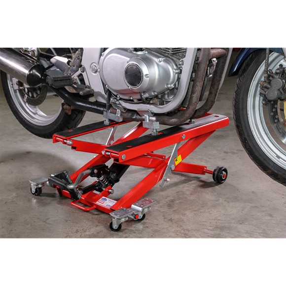 Motorcycle & Quad Scissor Lift 500kg Capacity Hydraulic