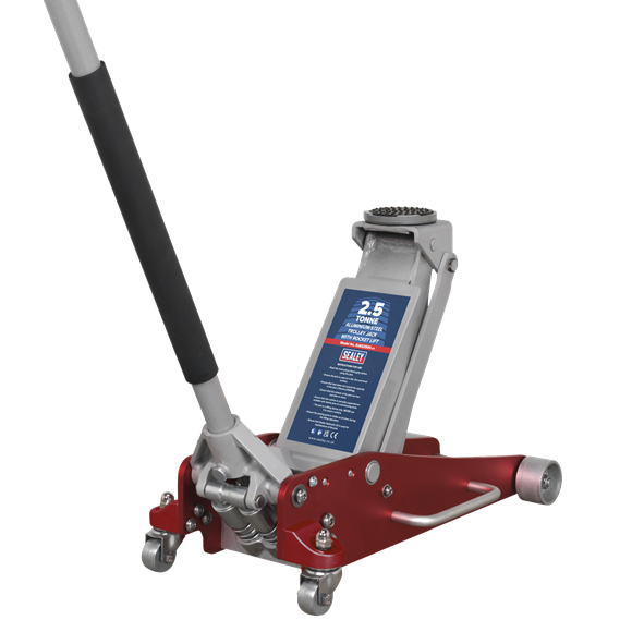 Trolley Jack 2.5tonne Aluminium/Steel Rocket Lift