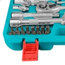 Socket Set 82 Pcs 1/4"&1/2" Socket set
TOTAL TOOLS