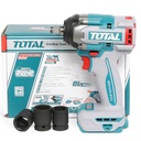 TOTAL TIWLI20501 Brushless Cordless Impact Wrench – 20V, 500Nm | Tool Only