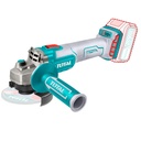 TOTAL TAGLI27153 Industrial Brushless Cordless Angle Grinder – 20V, 115mm, 1000W | Tool Only