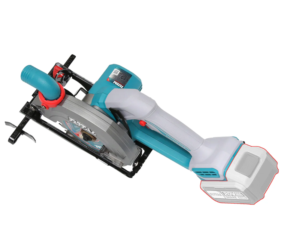 Cordless Brushless Circular Saw 20V 140mm, TOTAL TOOLS (Tool Only)
