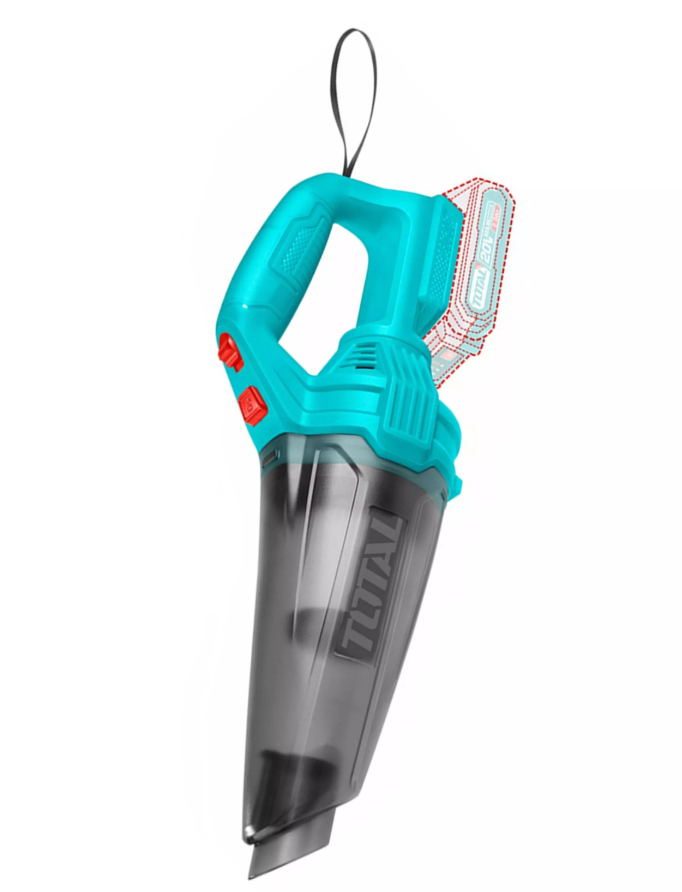 TOTAL TVLI201261 Cordless Handheld Vacuum Cleaner – 20V, 0.5L | Tool Only
