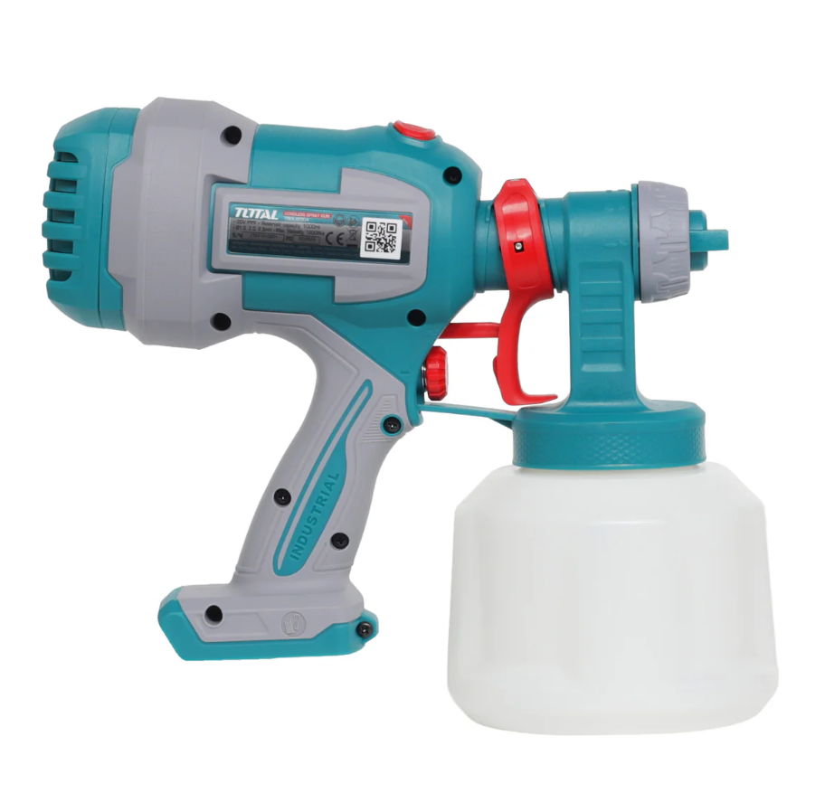 TOTAL TSGLI2004 Cordless Spray Gun – 20V, 1000ml | Tool Only