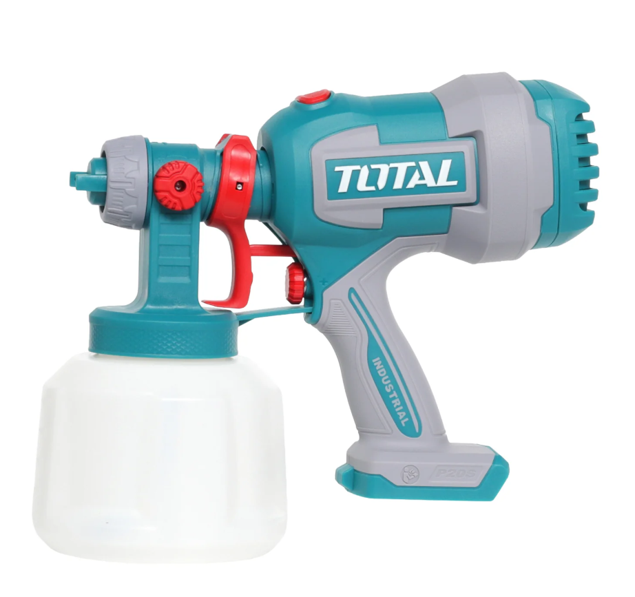 Cordless 20V Spray Gun, TOTAL TOOLS