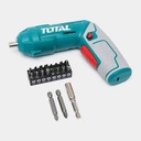 TOTAL TSDLI0442 4V 1.5Ah USB Type-C Cordless Screwdriver Set