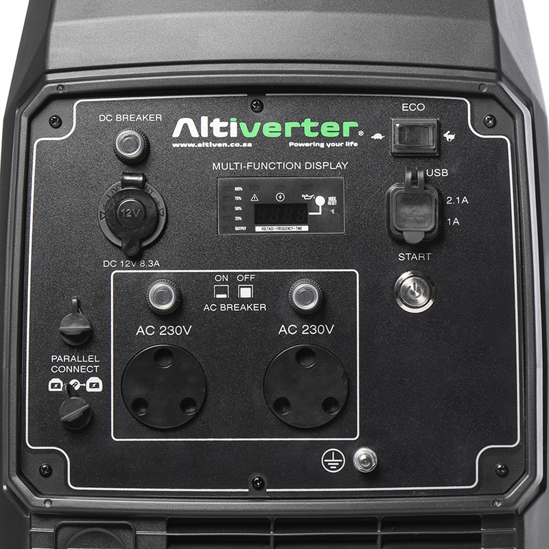 ALTIVERTER® 4.5KVA Pure Sine Wave Inverter Generator - Black Edition 3.8KW