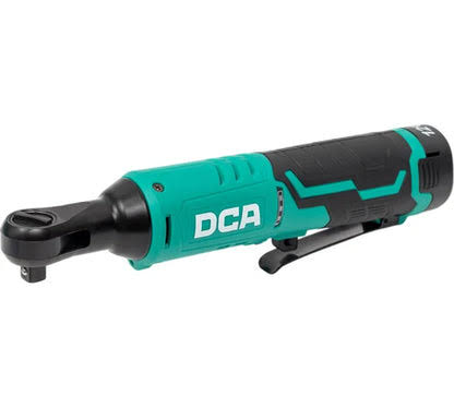 DCA ADPB02-10EK 12V Cordless Ratchet Wrench Kit – 45Nm