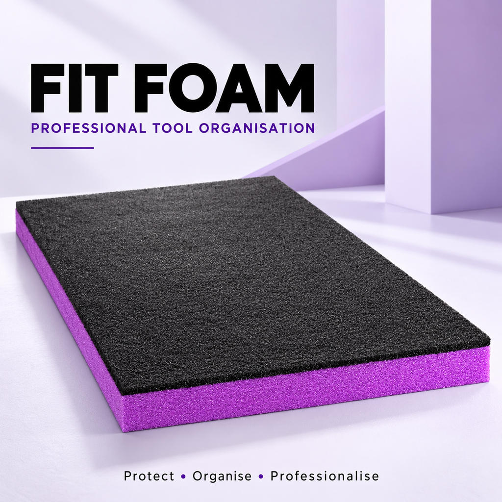 Foam Organiser Purple/Black 1000 x 1000x 50mm 