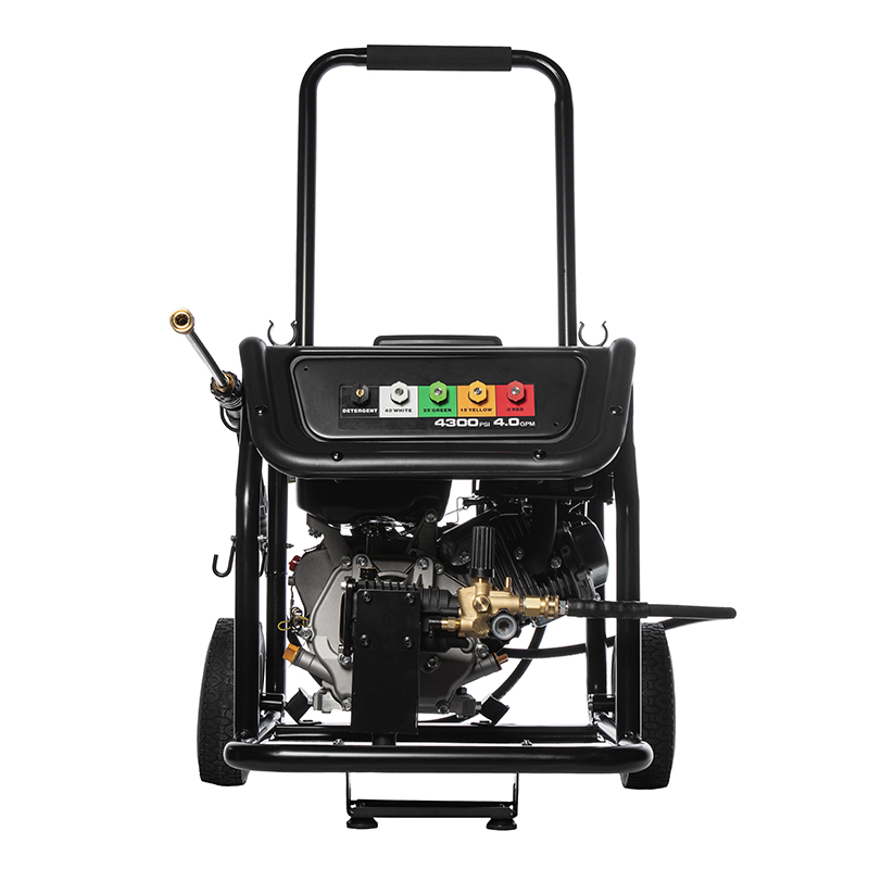 ALTIWASH® Industrial 4 Stroke Petrol Pressure Washer - Black Edition (4300PSI)