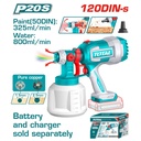 TOTAL TSGLI2004 Cordless Spray Gun – 20V, 1000ml | Tool Only