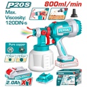 TOTAL TSGLI20042 Cordless Spray Gun Kit – 20V, 1000ml