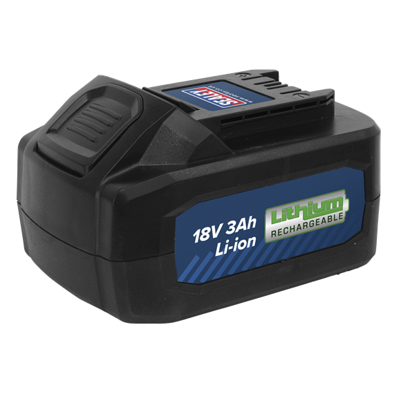 Power Tool Battery 18V 3Ah Li-ion for CP400LI & CP440LIHV, SEALEY UK
