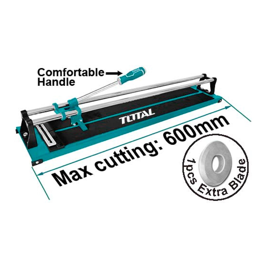 Tile Cutter 600mm, TOTAL TOOLS