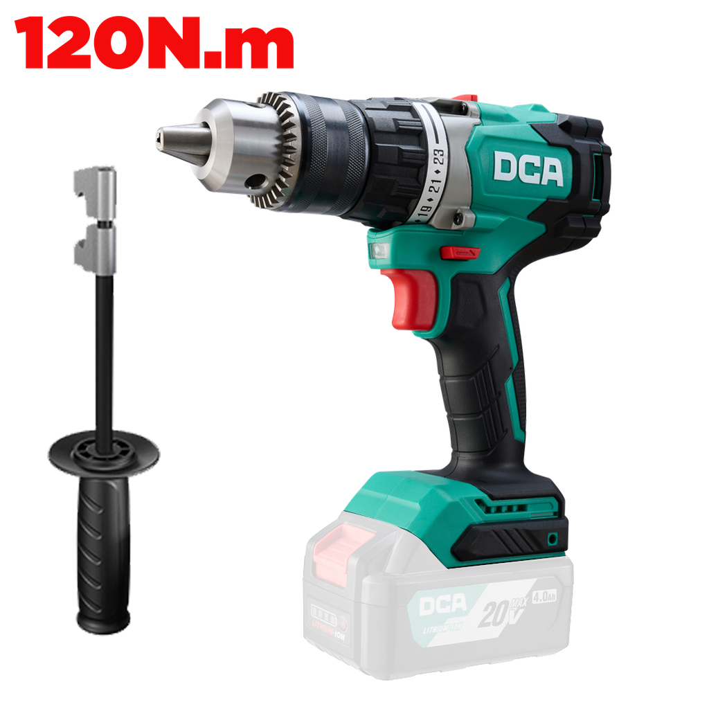 DCA 20V 16mm Cordless Brushless Driver Drill (Tool Only)