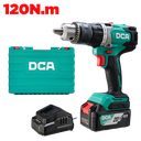 DCA 20V 16mm Cordless Brushless Driver Drill With 4.0Ah*1 & Charger