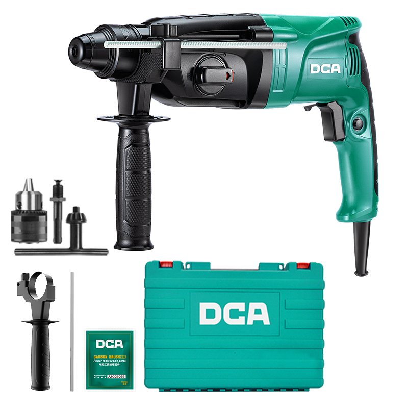 DCA 800W 2.8J Electric SDS-plus Hammer Drill Kit