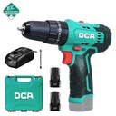DCA Tools 12V Cordless Brushless 10mm Driver Hammer Drill Kit With 2.0Ah*2 & Charger