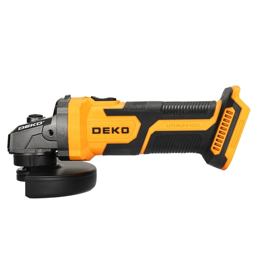 [DKAG20Q1Y-S0] DEKO Tools 20V Cordless Angle Grinder. Tool Only