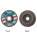 Flap Disc 115mmx22mm P80, TOTAL TOOLS