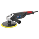 Polisher Digital Ø180mm 1100W/230V Lightweight, SEALEY UK