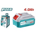 TOTAL TFBLI20021 Industrial 20V 4.0Ah Lithium-Ion Battery Pack