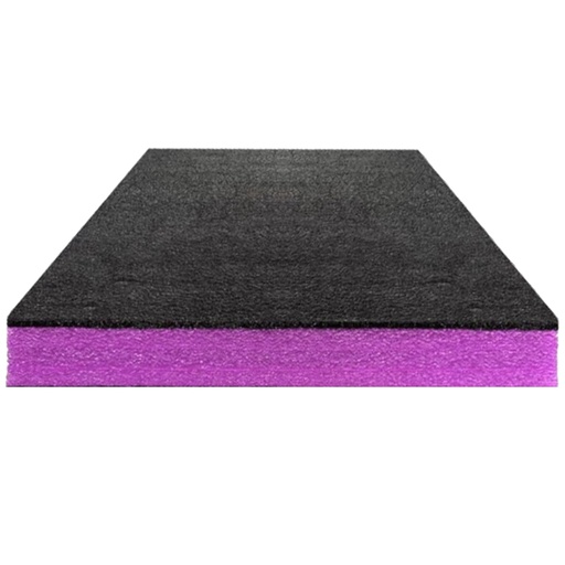 [50MM-PURPLE] Fit Foam® Purple/Black 1000 x 1000x 50mm 
