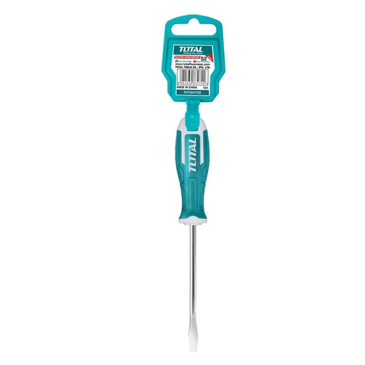 [THT264100] Screwdriver 100mm Slotted S2, TOTAL TOOLS