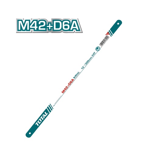 [THT571246] 1 Pcs Hacksaw Blade 24T - 12" M42+D6A, TOTAL TOOLS