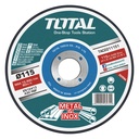 Abrasive Cutting Discs 115mm x 1.2mm TOTAL TOOLS