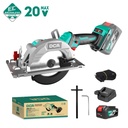DCA 20V Cordless Brushless Circular Saw Kit 125mm With 4.0Ah*1 & Charger