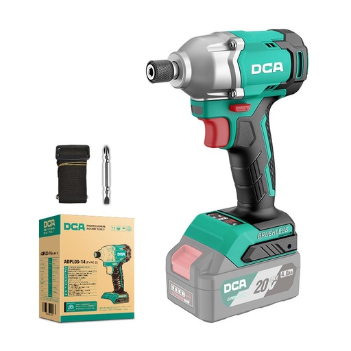 [ADPL03-14Z] DCA 20V Cordless Brushless Impact Driver (Tool Only)